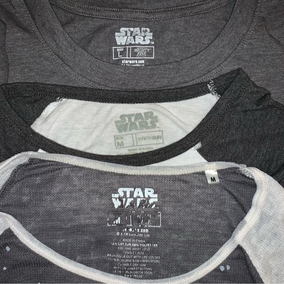 Bundle 3 Star Wars Empire Strikes Back Lucas Graphic T-Shirts - Picture 11 of 15